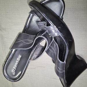 St. John's Bay Black Women's Sandals